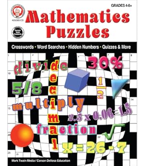 Imagen del vendedor de Mathematics Puzzles Workbook (Paperback or Softback) a la venta por BargainBookStores