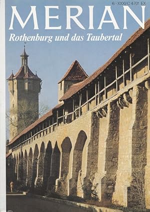 Bild des Verkufers fr Rothenburg und das Taubertal - Merian Heft 6/1978 31. Jahrgang zum Verkauf von Versandantiquariat Nussbaum