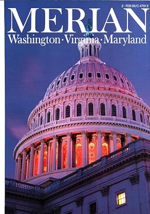 Bild des Verkufers fr Washington Virginia Maryland - Merian Heft 2/1995 - 48. Jahrgang zum Verkauf von Versandantiquariat Nussbaum