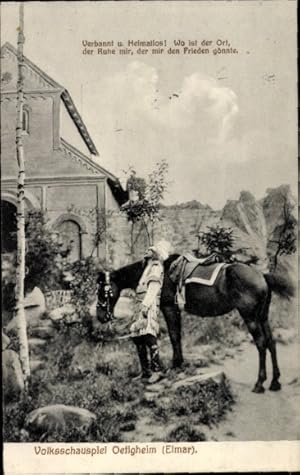 Bild des Verkufers fr Ansichtskarte / Postkarte tigheim im Schwarzwald, Volksschauspiel, Elmar zum Verkauf von akpool GmbH