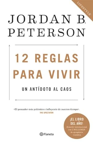 Seller image for 12 reglas para vivir / 12 Rules for Life : Un antídoto al caos / An Antidote to Chaos -Language: spanish for sale by GreatBookPrices