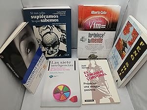 Seller image for PACK 6 Libros Autoayuda y Espiritualidad: Si tan slo supiramos lo que sabemos. Compartiendo todo el conocimiento interno / Fortalece tu Mente / Construye tu sueo / Feng Shui: La armona del vivir / Las siete inteligencias / El lenguaje corporal for sale by Libros Angulo