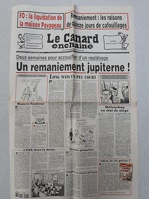 Journal Le Canard Enchaîné n° 5111