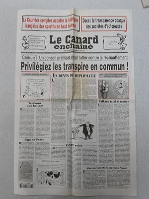 Journal Le Canard Enchaîné n° 5147