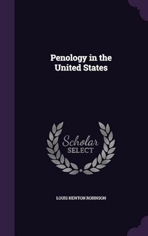 Imagen del vendedor de Penology in the United States a la venta por moluna