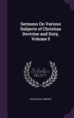 Bild des Verkufers fr Sermons On Various Subjects of Christian Doctrine and Duty, Volume 5 zum Verkauf von moluna