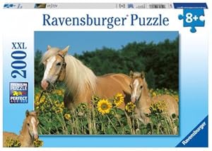 Bild des Verkufers fr Ravensburger Kinderpuzzle - 12628 Pferdeglck - Pferde-Puzzle fr Kinder ab 8 Jahren, mit 200 Teilen im XXL-Format zum Verkauf von AHA-BUCH GmbH