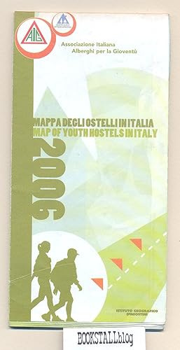 Map of Youth Hostels in Italy - Mappa Degli 0stelli in Italia