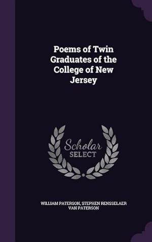 Bild des Verkufers fr Poems of Twin Graduates of the College of New Jersey zum Verkauf von moluna