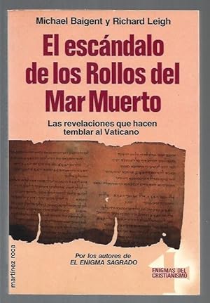 ESCANDALO DE LOS ROLLOS DEL MAR MUERTO - EL