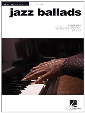 Seller image for Jazz Piano Solos: Volume 10: Jazz Ballads (Jazz Piano Solos (Numbered)): Jazz Piano Solos Series Volume 10 for sale by WeBuyBooks