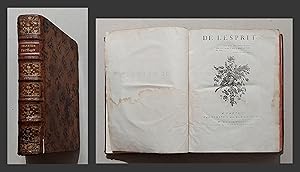 Image du vendeur pour De l'Esprit. mis en vente par Biblion Antiquariat