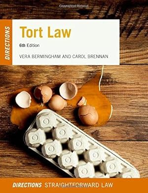 Immagine del venditore per Tort Law Directions venduto da WeBuyBooks