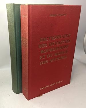 Seller image for Dictionnaire des dynasties bourgeoises et du monde des affaires + Dictionnaire des 10 000 dirigeants politiques franais (1977-1978) for sale by crealivres