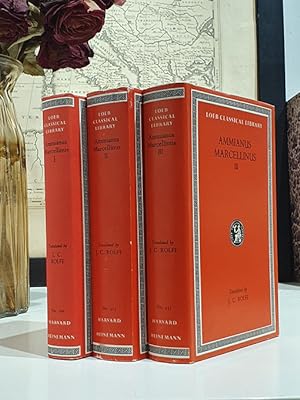 Ammianus Marcellinus. History. Loeb Classical Library, 300, 315 & 331. Bilingual Latin / English ...