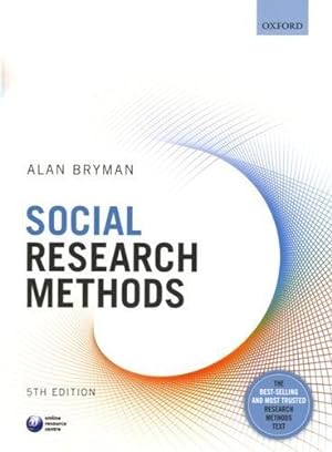 Bild des Verkufers fr Social Research Methods zum Verkauf von WeBuyBooks
