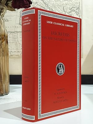 Immagine del venditore per On the nature of things. [The rerum natura]. With an English translation by W. H. D. Rouse. The Loeb Classical Library, 181. Bilingual Latin / English edition. venduto da Librera Miau