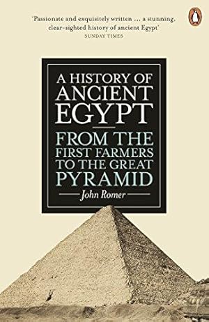 Imagen del vendedor de A History of Ancient Egypt: From the First Farmers to the Great Pyramid a la venta por WeBuyBooks 2