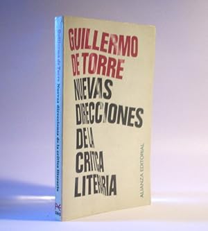 Seller image for Nuevas direcciones de la crtica literaria. for sale by Laila Books