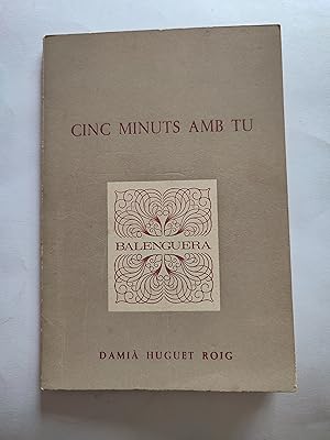 Imagen del vendedor de Cinc minuts amb tu. a la venta por TURCLUB LLIBRES I OBRES