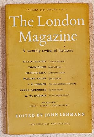 Seller image for The London Magazine January 1955 / Italo Calvino "A Trip to Mentone" / Jenny Joseph "The River" / Francis King "Letter from Athens" / Walter Allen "Ignacio Silone" / L D Lerner "The Life and Death of Scrutiny (magazine)" for sale by Shore Books