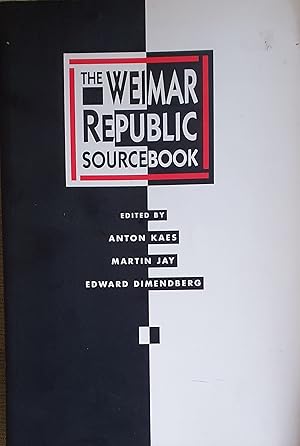 Seller image for The Weimar Republic Sourcebook for sale by Somerset Books