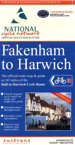 Bild des Verkufers fr Fakenham to Harwich Cycle Route: National Cycle Network Official Route Map (National Cycle Network Route Maps) zum Verkauf von WeBuyBooks