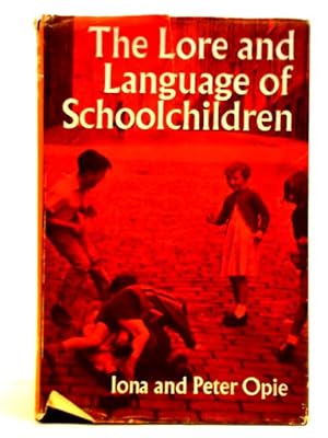 Immagine del venditore per The Lore and Language of Schoolchildren venduto da World of Rare Books