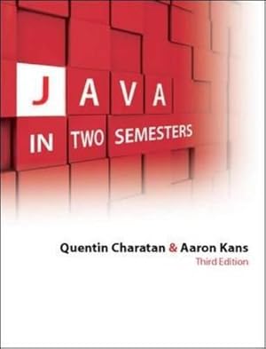 Imagen del vendedor de Java in Two Semesters with CD a la venta por WeBuyBooks