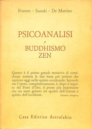 Immagine del venditore per Psicoanalisi e buddhismo zen venduto da TORRE DI BABELE