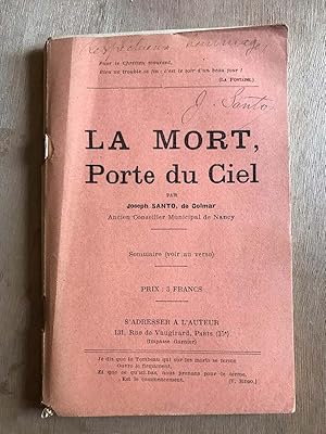 Imagen del vendedor de La mort Porte du Ciel a la venta por Dmons et Merveilles