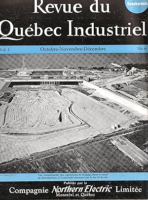 Revue du Québec Industriel Vol I No 6 Valleyfield, Beauharnois