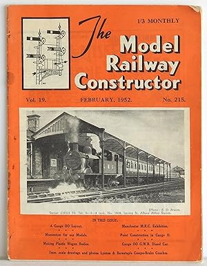 Bild des Verkufers fr The Model Railway Constructor Vol. 19 February 1952 No. 215 zum Verkauf von Argyl Houser, Bookseller