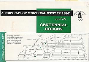 Portrait de Montréal-Ouest en 1897. Maisons Centennaires. Centennial Houses Montreal West