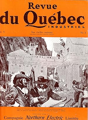 Revue du Québec Industriel Vol.IV. No 2 - Vieilles maisons et à l'avenir de l'architecture