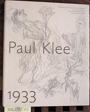 Paul Klee 1933 anläßlich der Ausstellung Paul Klee 1933, Städtische Galerie im Lenbachhaus, Münch...