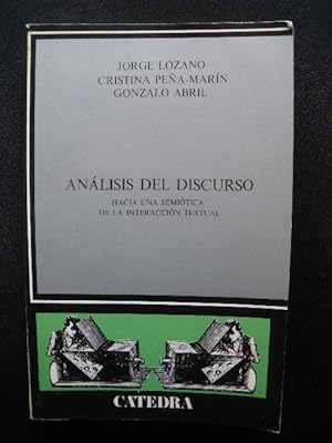 Seller image for Anlisis del discurso: Hacia una semitica de la interaccin textual for sale by Vrtigo Libros