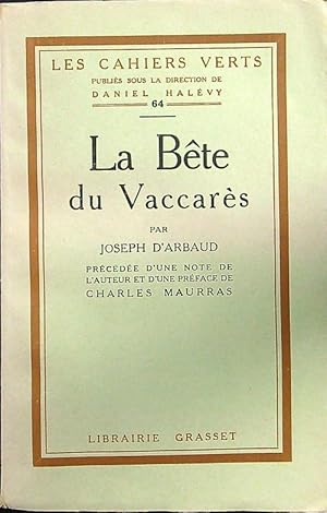 Seller image for La bete du Vaccares for sale by Librodifaccia