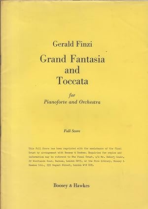 Grand Fantasia and Toccata for Piano & Orchestra - Full Score