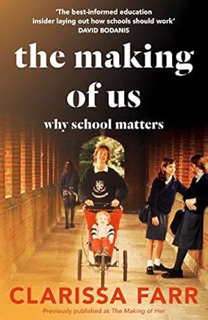 Imagen del vendedor de The Making of Us: Why School Matters a la venta por WeBuyBooks 2