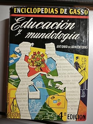 Immagine del venditore per ENCICLOPEDIA DE LA EDUCACION Y MUNDOLOGIA. venduto da TraperaDeKlaus