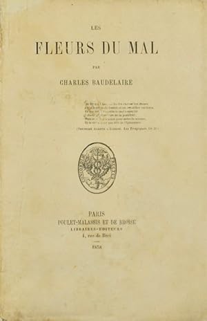 Seller image for Les Fleurs du mal. for sale by Bonnefoi Livres Anciens