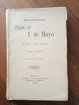 Seller image for PARA EL 1 DE MAYO. Apuntes y argumentos. for sale by Itziar Arranz Libros & Dribaslibros