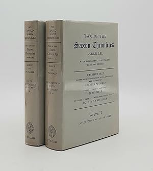 Image du vendeur pour TWO OF THE SAXON CHRONICLES Parallel with Supplementary Extracts from the Others a Revised Text Volume I Text Appendices and Glossary [&] Volume II Introduction Notes and Index mis en vente par Rothwell & Dunworth (ABA, ILAB)