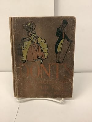 Seller image for Dont's for Bachelors and Old Maids for sale by Chamblin Bookmine