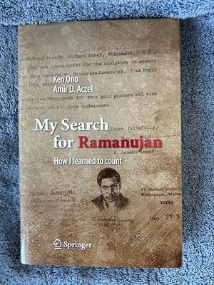 Bild des Verkufers fr My Search for Ramanujan: How I Learned to Count zum Verkauf von Tiber Books