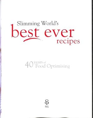 Seller image for Best ever recipes: 40 years of Food Optimising for sale by WeBuyBooks
