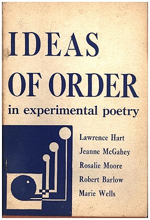 Ideas of Order in experimental poetry