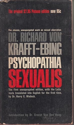 Bild des Verkufers fr Psychopathia Sexuals zum Verkauf von Robinson Street Books, IOBA