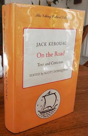 Imagen del vendedor de On The Road; Text and Criticism a la venta por Derringer Books, Member ABAA